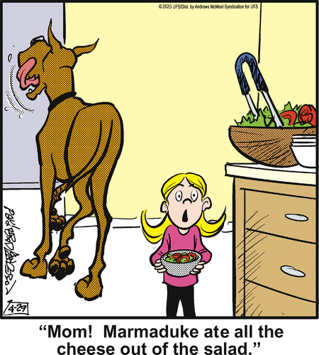 Marmaduke by Brad Anderson on Tue, 29 Apr 2025