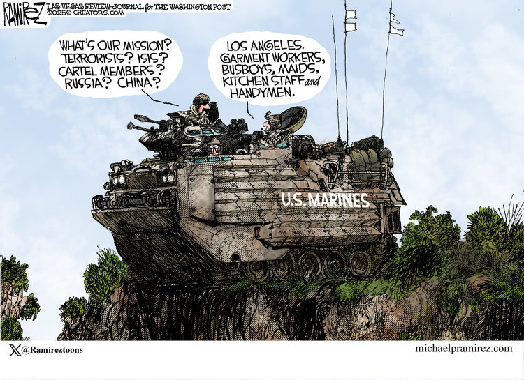 Michael Ramirez by Michael Ramirez on Fri, 13 Jun 2025