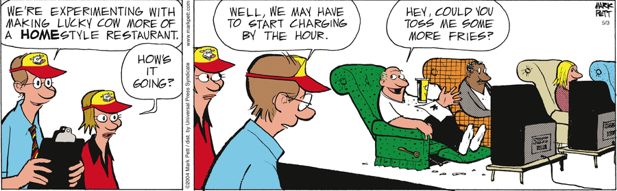 Lucky Cow by Mark Pett on Mon, 05 May 2025