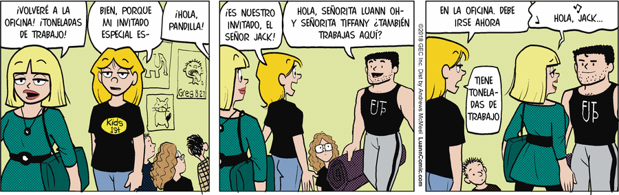 Luann en Español by Greg Evans on Mon, 21 Apr 2025