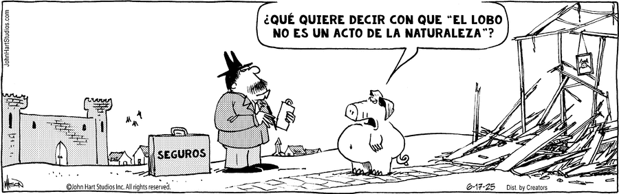 Wizard of Id en Español by Parker and Hart on Tue, 17 Jun 2025