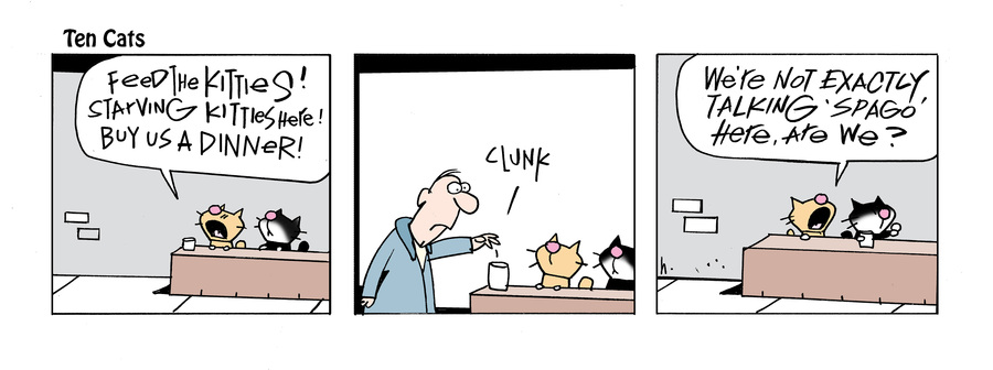 Ten Cats by Graham Harrop on Thu, 29 May 2025