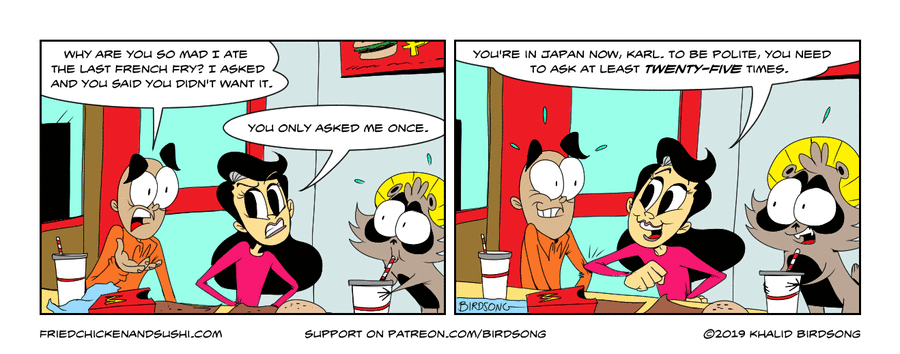Little Fried Chicken and Sushi by Khalid Birdsong on Wed, 28 May 2025