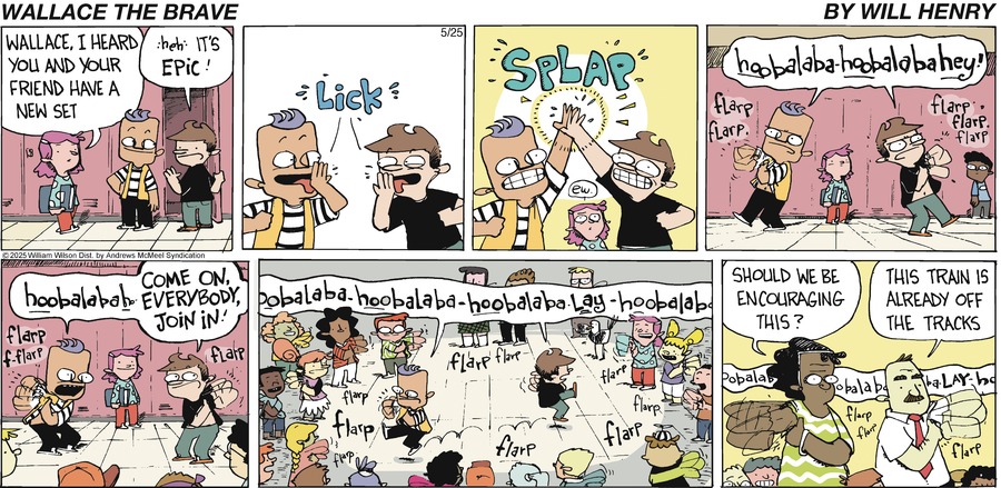 Wallace the Brave by Will Henry on Sun, 25 May 2025