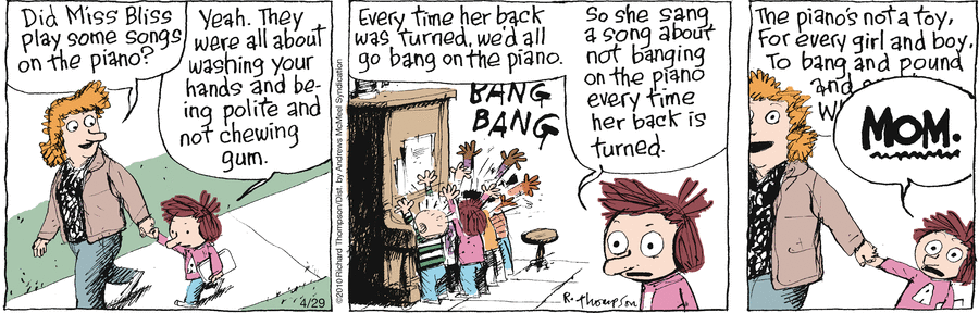 Cul de Sac by Richard Thompson on Tue, 29 Apr 2025