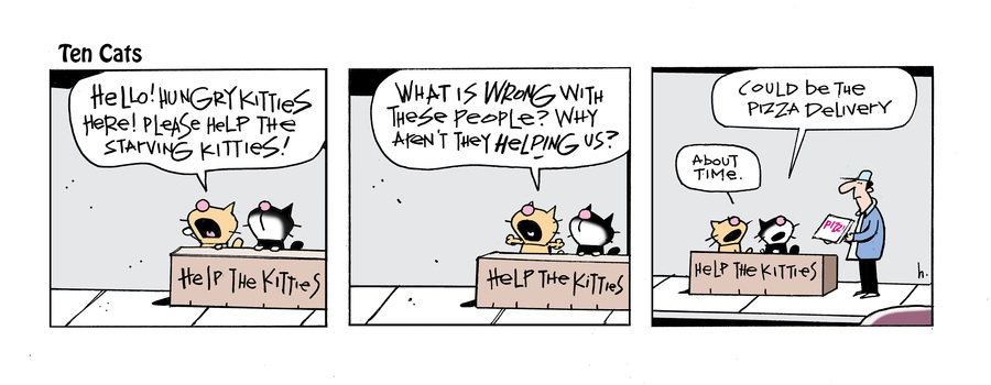 Ten Cats by Graham Harrop on Thu, 05 Jun 2025