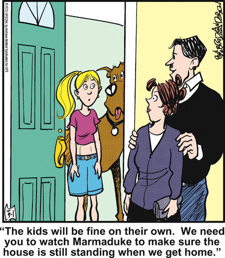 Marmaduke by Brad Anderson on Thu, 01 May 2025
