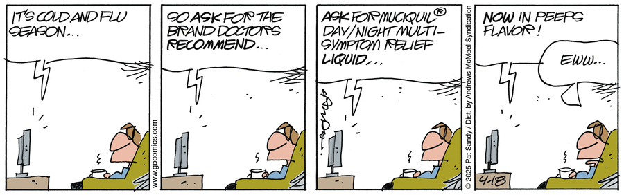 Next Door Neighbors by Pat Sandy on Fri, 18 Apr 2025