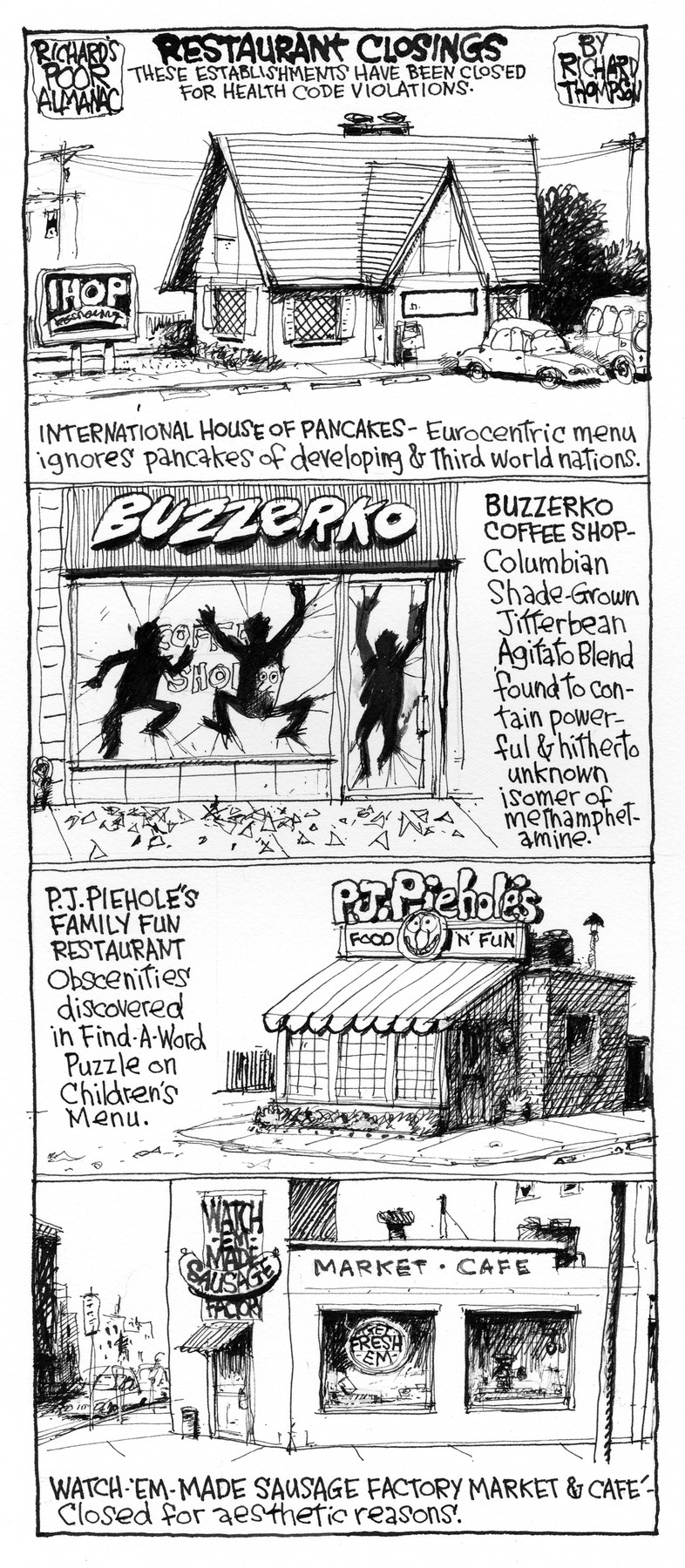 Richard's Poor Almanac by Richard Thompson