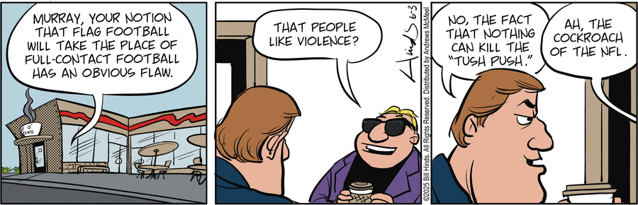 Tank McNamara by Bill Hinds on Tue, 03 Jun 2025