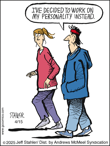 Moderately Confused by Jeff Stahler  on Tue, 15 Apr 2025