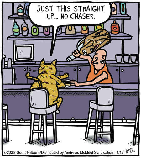 The Argyle Sweater by Scott Hilburn on Thu, 17 Apr 2025