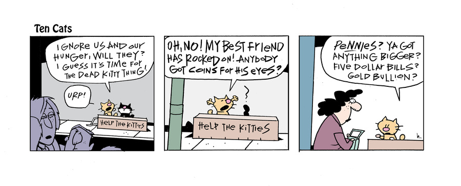 Ten Cats by Graham Harrop on Sat, 07 Jun 2025