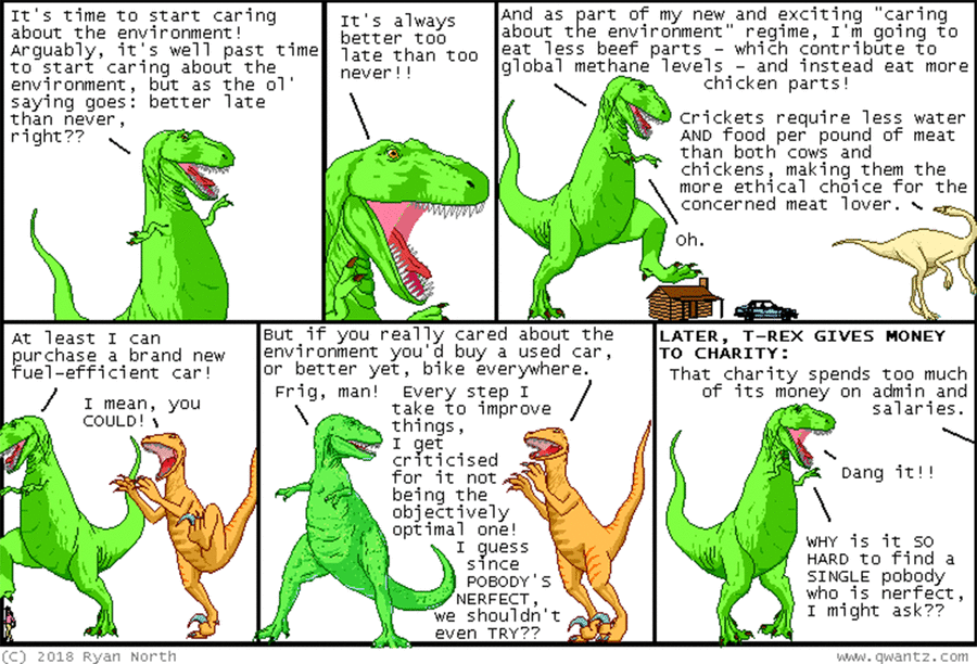 Dinosaur Comics by Ryan North on Thu, 03 Apr 2025