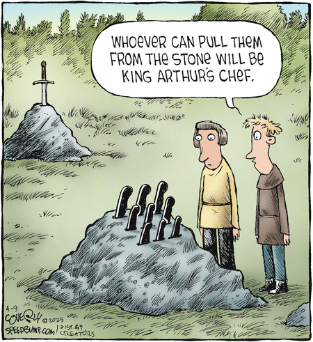 Speed Bump by Dave Coverly on Wed, 09 Apr 2025