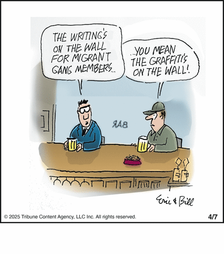 Bottomliners by Eric and Bill Teitelbaum on Mon, 07 Apr 2025