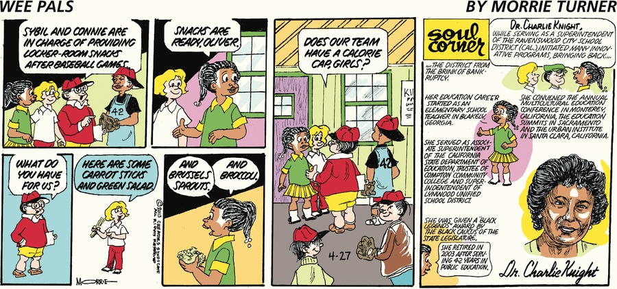 Wee Pals by Morrie Turner on Sun, 27 Apr 2025