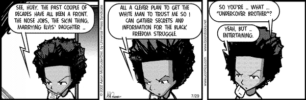 The Boondocks by Aaron McGruder on Mon, 12 May 2025