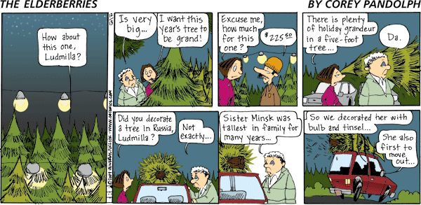 The Elderberries by Phil Frank and Joe Troise and Corey Pandolph on Sun, 15 Jun 2025