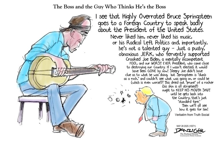 Jeff Danziger by Jeff Danziger on Wed, 28 May 2025