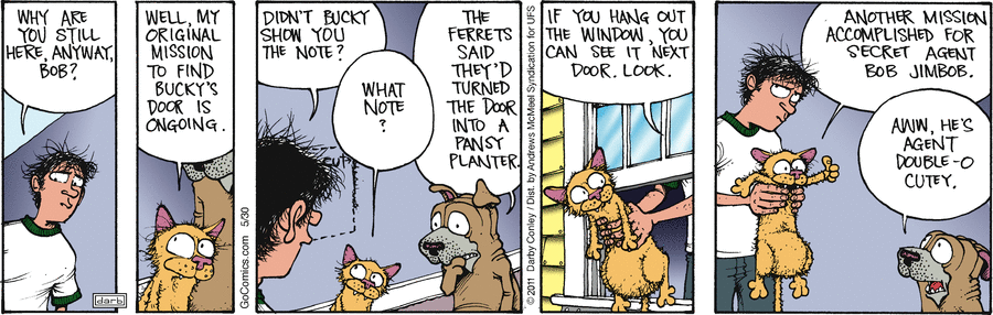 Get Fuzzy by Darby Conley on Fri, 30 May 2025