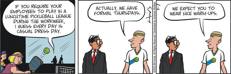 Tank McNamara by Bill Hinds on Wed, 07 May 2025