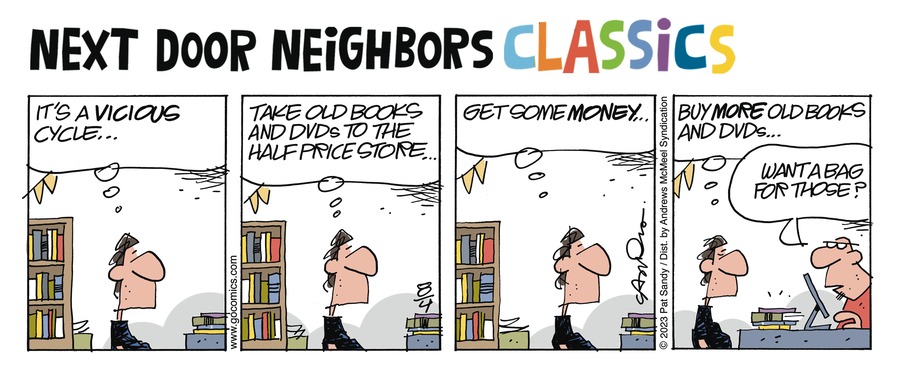 Next Door Neighbors by Pat Sandy on Sun, 27 Apr 2025