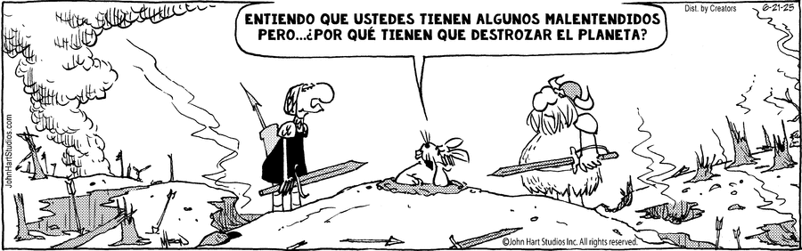 Wizard of Id en Español by Parker and Hart on Sat, 21 Jun 2025