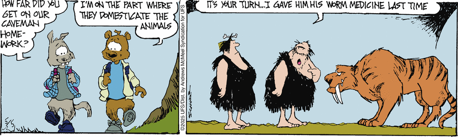 The Grizzwells by Bill Schorr on Mon, 05 May 2025
