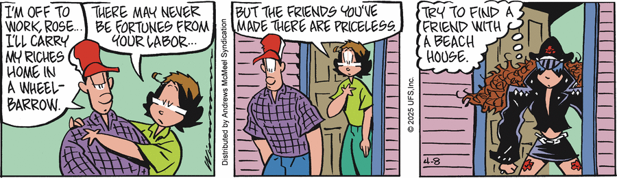 Rose Is Rose by Don Wimmer and Pat Brady on Tue, 08 Apr 2025
