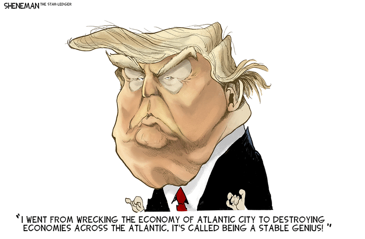 Drew Sheneman by Drew Sheneman on Thu, 10 Apr 2025