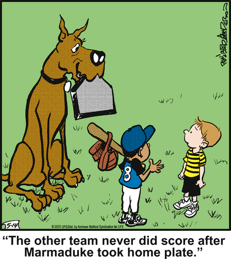 Marmaduke by Brad Anderson on Wed, 14 May 2025