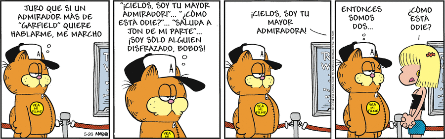 FoxTrot en Español by Bill Amend on Mon, 26 May 2025