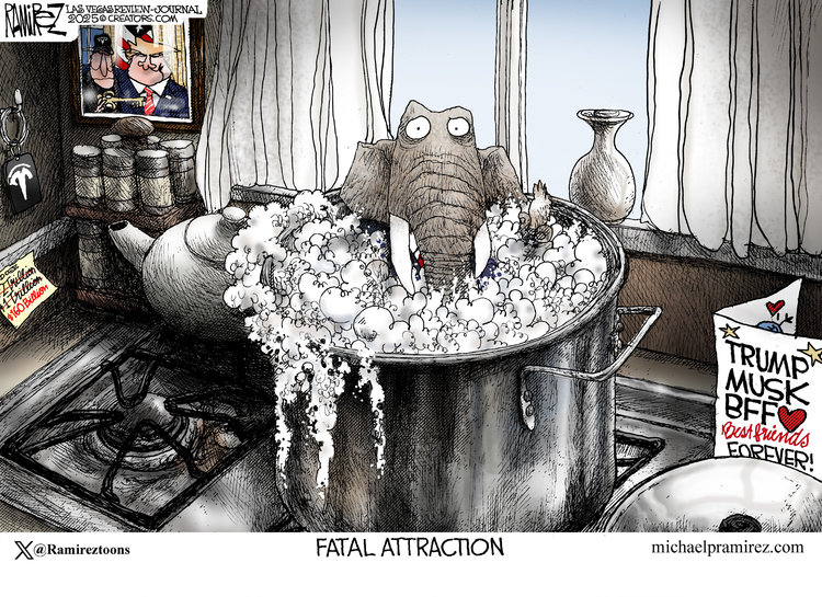 Michael Ramirez by Michael Ramirez on Sun, 08 Jun 2025
