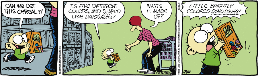 The Buckets by Greg Cravens  on Tue, 15 Apr 2025