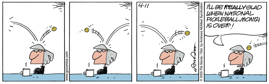 Next Door Neighbors by Pat Sandy on Fri, 11 Apr 2025