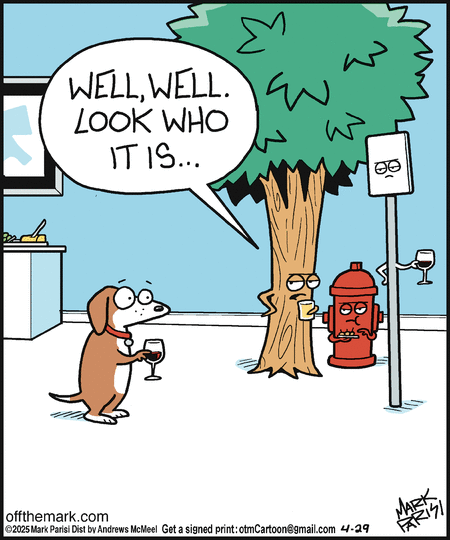 Off the Mark by Mark Parisi on Tue, 29 Apr 2025