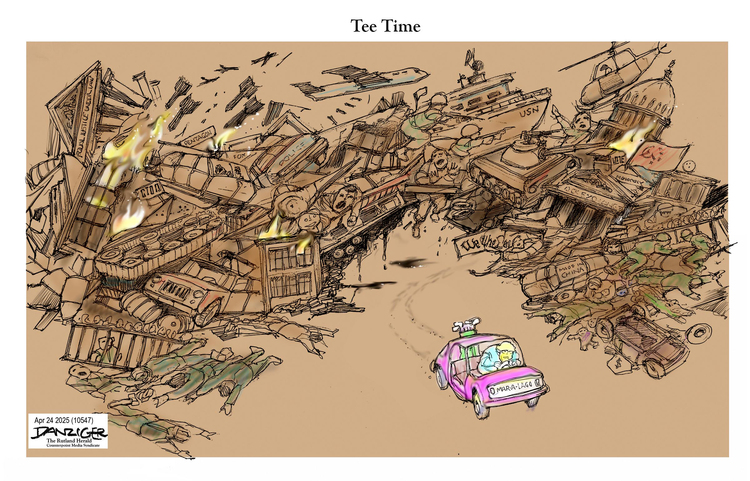 Jeff Danziger by Jeff Danziger on Thu, 24 Apr 2025