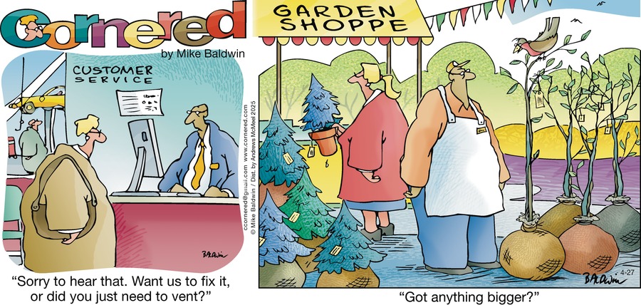 Cornered by Mike Baldwin on Sun, 27 Apr 2025