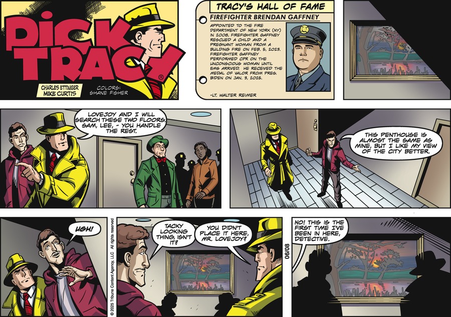 Dick Tracy by Charles Ettinger and Joe Staton and Mike Curtis on Sun, 08 Jun 2025