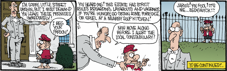 Monty by Jim Meddick  on Mon, 21 Apr 2025