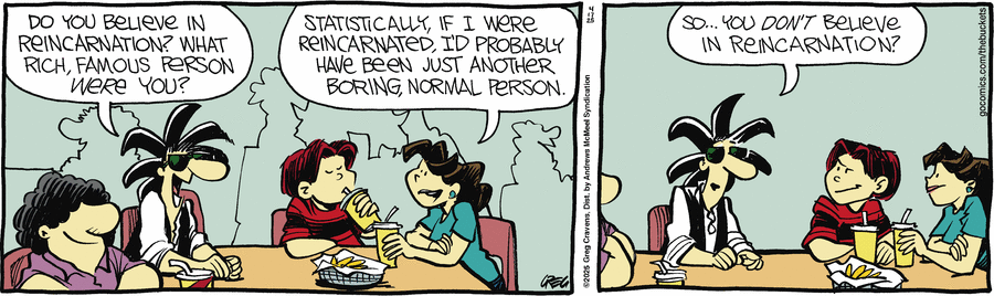 The Buckets by Greg Cravens  on Thu, 17 Apr 2025