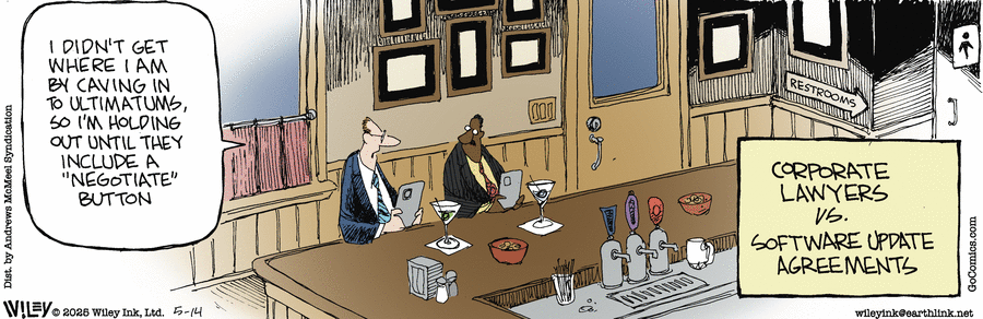 Non Sequitur by Wiley Miller on Wed, 14 May 2025
