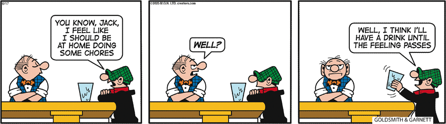 Andy Capp by Reg Smythe on Tue, 17 Jun 2025