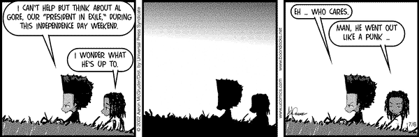 The Boondocks by Aaron McGruder on Sat, 19 Apr 2025