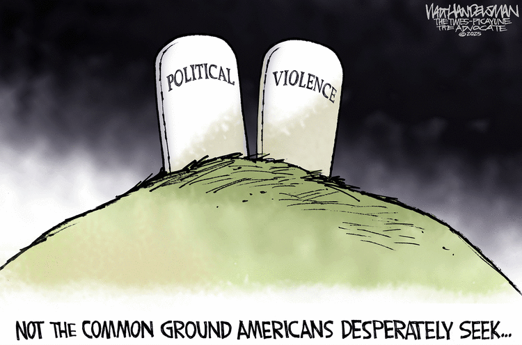 Walt Handelsman by Walt Handelsman on Tue, 17 Jun 2025