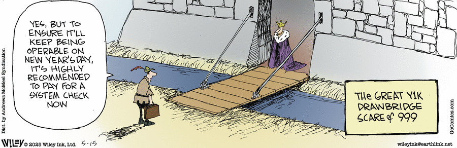 Non Sequitur by Wiley Miller on Thu, 15 May 2025