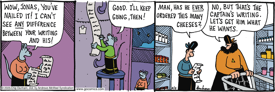 Overboard by Chip Dunham on Thu, 05 Jun 2025
