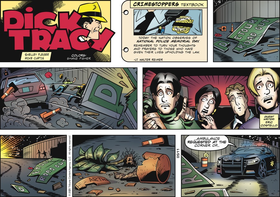 Dick Tracy by Charles Ettinger and Joe Staton and Mike Curtis on Sun, 11 May 2025