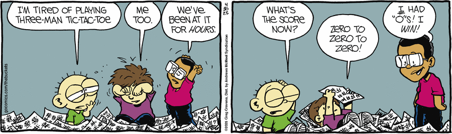 The Buckets by Greg Cravens  on Wed, 30 Apr 2025